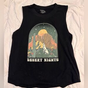 Viral Sleeveless Top: desert nights